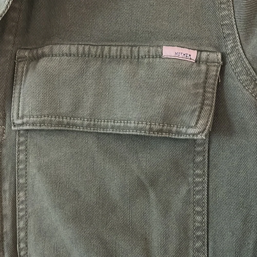 NWOT Mother Denim Long Sleeve Utility Jumper - Picture 7 of 9